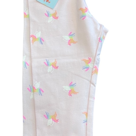 Kids Pink unicorn Cat and Jack Legging - Picture 2 of 3